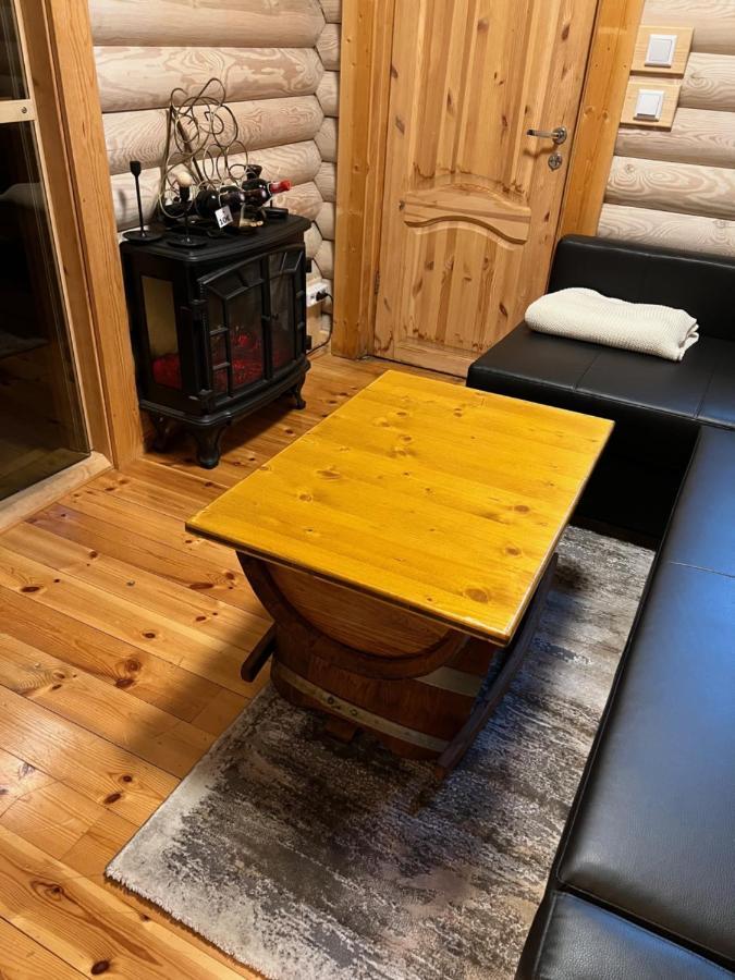 Wellness Huette Am Zwenkauer See Bei Leipzig Dış mekan fotoğraf