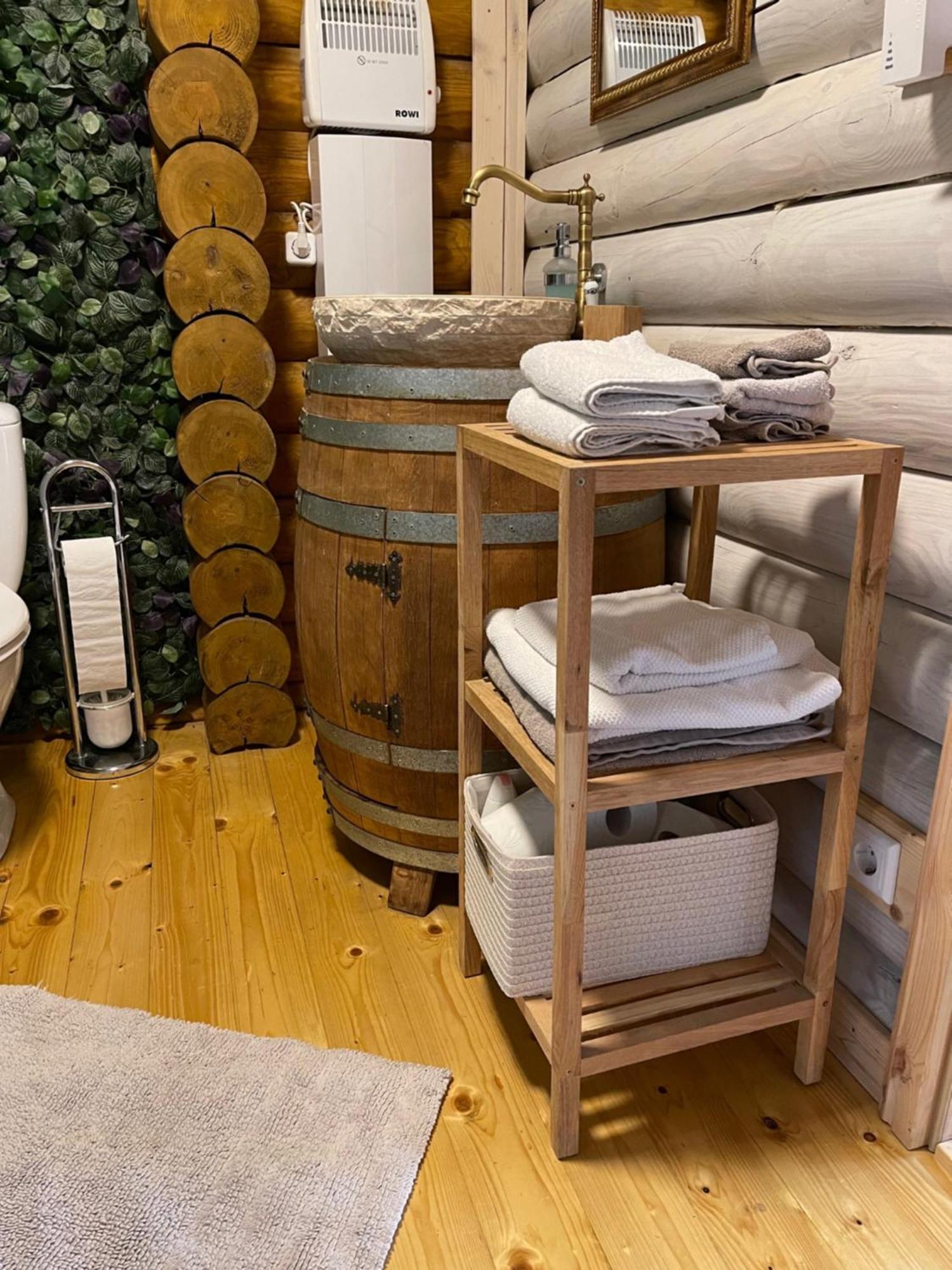Wellness Huette Am Zwenkauer See Bei Leipzig Dış mekan fotoğraf